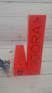 Schwarzkopf Igora Royal Hair Color 8-0 Light Blonde Natural 2.1 oz - Picture 1 of 1
