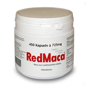RED MACA KAPSELN 450 Stk. à 725mg CLASSIC Maca wurzel Kapseln aus Peru ! Rote - Bild 1 von 3