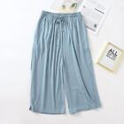 Summer Japanese Style Loose Cropped Trousers Ladies Modal Thin Shorts