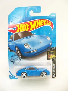 Hot Wheels 1996 Porsche Carrera Blue Nightburnerz 2018 Die Cast Car - Picture 1 of 8