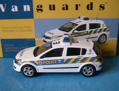 Vauxhall Astra 1.7 CDTI West Midlands Police Vanguards 1/43 VA09410 Politie - Image 1 of 4