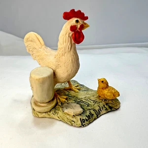 SCHMID BORDER BELLAS ARTES Lowell Davis 1981 figura 225-231 PENSAMIENTO GRANDE pollo - Imagen 1 de 5