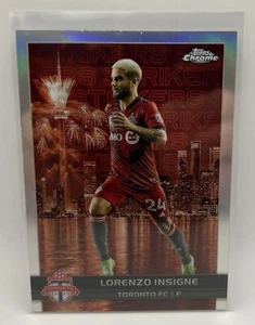 2023 Topps Chrome MLS Lorenzo Insigne Refractor Big City Strikers #BCS-2 Toronto - Imagen 1 de 2