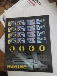 2014 USA - Batman 75th Anniversary - Sheet of 20 Forever Stamps - Sold Out RARE - Picture 1 of 2