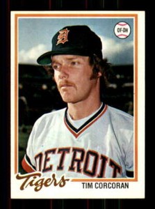 1978 Topps #515 Tim Corcoran NM/NM+ RC Rookie Tigers 213814