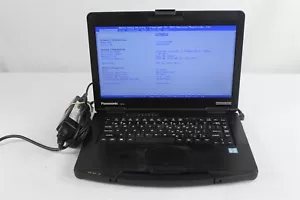 Panasonic ToughBook CF-54 MK2 14" FHD DC i5-6300U 2.4GHz 8GB RAM 256GB SSD - Picture 1 of 13