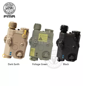 FMA PEQ15 LA-5 Tactical Battery Case Box + Green Laser Light Army Hunting Gear - Picture 1 of 15