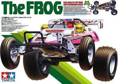 Tamiya 58354 1/10 Scale RC Car 2WD Off Road Racer Buggy The Frog Assembly Kit - Image 1 of 4