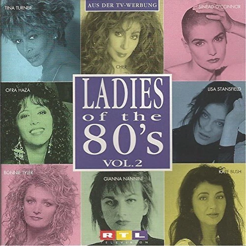 Ladies of the 80's 2 (BMG) Cher, Tina Turner, Kate Bush, Ofra Haza, Guesc.. [CD] - Bild 1 von 1