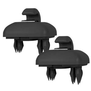 2x Sonnenblende Haken Halter soul für Audi A1 A3 A4 A5 Q3 Q5 Schwarz 8W0857562A - Bild 1 von 7