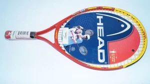 HEAD Agassi 55 Jr. Tennisschläger Junior L0 = 3 3/4 racquet strung Ti. new NEU - Picture 1 of 5
