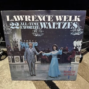LAWRENCE WELK 22 all-time favorite waltzes RANWOOD 12" LP 33 RPM 2 Record Set NM - Picture 1 of 8
