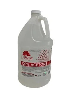La Palm 100% Pure Acetone 128oz/ 1 gallon - Picture 1 of 1