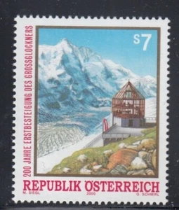AUSTRIA 200th Anniversary Ascent of Grossglockner MNH stamp - Picture 1 of 1