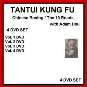 Tan Tui Spring Leg Chinese Boxing w/ Adam Hsu Kung Fu 4 DVD Set WuShu kick - Picture 1 of 1