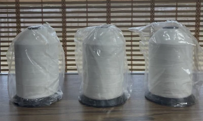 Eddington Thread 69 Polyester White Lid Of 3 1LB Spools Soft TR-COHS - Image 1 of 4