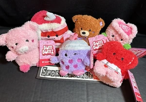 BumBumz Set of 6 SweetBumz 4.5" MINI Plush 2025 Valentine's Day Series - IN HAND - Picture 1 of 18