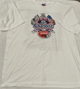 Charlotte Memorial Day 2012 Coca-Cola 600 weißes T-Shirt Jensen 2XL hergestellt in den USA - Bild 1 von 8