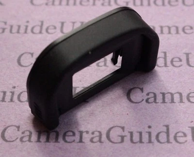 EF Black Rubber Eyecup Eyepiece Viewfinder for Canon EOS 760D Kiss X10 X7 T6 SL3 - Image 1 of 4