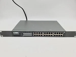 SMC Networks SMCGS24C-Smart 10/100/1000Mbps Smart 24 Ports Switch - Picture 1 of 4