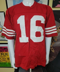 Vintage 80er Jahre San Francisco 49ers Fußballtrikot XL Champion Joe Montana schön - Bild 1 von 6