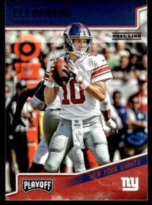 2018 Panini Playoff Red Zone Eli Manning New York Giants #138 - Picture 1 of 2