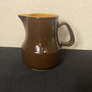 Vintage Homer Laughlin Yellow Decostone Creamer Pitcher by Andre Ponche - Picture 1 of 7