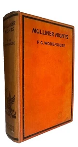 P G Wodehouse MULLINER NIGHTS 1st Edition/1st  - 1933 - Herbert Jenkins - Picture 1 of 7