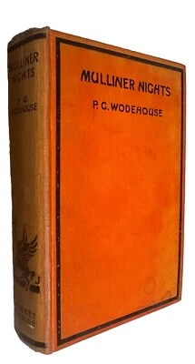 P G Wodehouse MULLINER NIGHTS 1st Edition/1st  - 1933 - Herbert Jenkins - Image 1 of 4