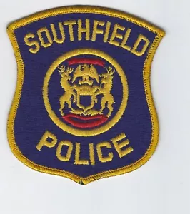 **PARCHE POLICÍA SOUTHFIELD MICHIGAN** - Imagen 1 de 1