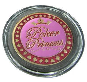 Cubierta protectora de cartas de póquer de casino para princesa de póquer - Imagen 1 de 1