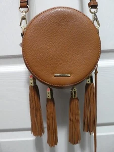 REBECCA MINKOFF BIANCA CROSSBODY BAG Canteen Fringe Tassel Leather Handbag NWT - Bild 1 von 13