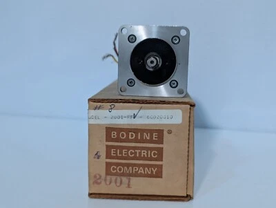Bodine Electric 23T2BEHD AC Synchronous / DC Stepping Motor, 1.6V, 4.7A, Contin - Image 1 of 4