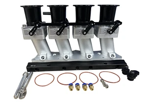K Series Billet 50mm ITB Intake Manifold Individual Throttle Bodies K20 K24 CNC - Bild 1 von 11