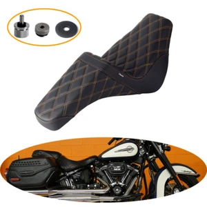 Sport Style 2-Up Seat w/Seat Fender Mounting Kit For FLHC FLHCS FXBB FXBBS 18-up - Picture 1 of 9