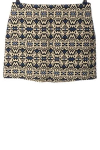 H&M DIVIDED Minigonna Donna Taglia IT 42 nero-blu-crema stile casual - Foto 1 di 5