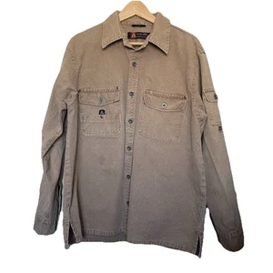 KAKADU Australia Toorak Canvas Over Shirt Herren Größe S Langarm Arbeitshemd - Bild 1 von 8