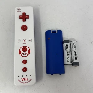 Nintendo Wii Motion Plus Remote Controller Only OEM Toad Limited Edition - Picture 1 of 7