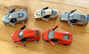 KINSMART Pull Back (5) Car Lot. Great Starter Collection - Picture 1 of 12