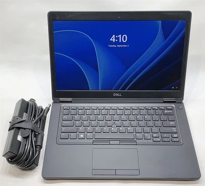 Dell Latitude 5491 Laptop i5 8400H 2.50GHZ 14" FHD 16GB 256GB NVMe Windows 11 - Image 1 of 4