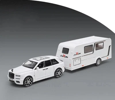 Rolls Royce Cullinan escala 1/32 con modelo diecast caravana Foto 1 de 4