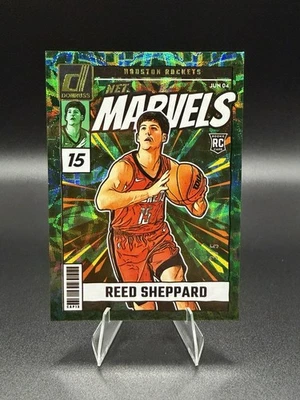 Зеленый прицел Reed Sheppard 2024-2025 3/5 Net Marvels 🔥 Rockets - Изображение 1 из 2