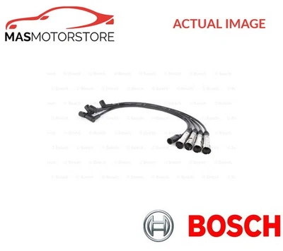 IGNITION CABLE SET LEADS KIT BOSCH 0 986 356 355 P FOR AUDI 80,100,COUPE,B2,85 - Image 1 of 4