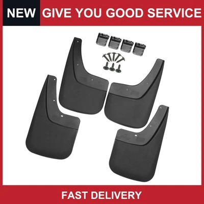 Pack of 16 for GMC Sierra 1500 2014-2018 Mud Flaps Splash Guard No-Drill Set - Image 1 of 4