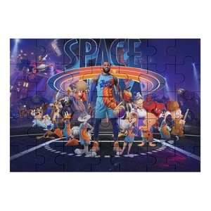 Space Jam Puzzle 35 Teile Geschenk für Kinder einfach zusammenzubauen - Bild 1 von 6