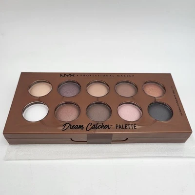 Novo! NYX Professional Eye Shadow Pallet Dream Catcher 10 tons céu tempestuoso - Imagem 1 de 4