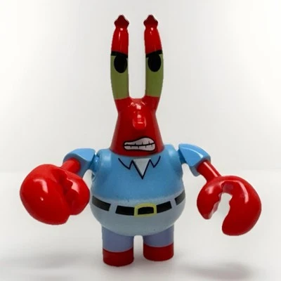 Mr. Krabs Mega Bloks Mini Figure Krusty Krab Attack Spongebob Squarepants - Image 1 of 4