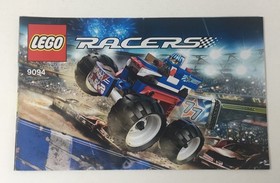 Lego 9094 Star Striker Racers Instruction Manual Book Only - No Bricks