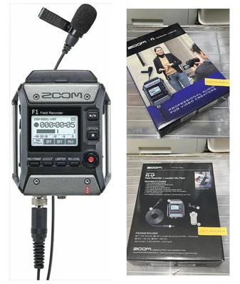 ZOOM F1-LP Field Recorder LABELIA MIKE 120g - Bild 1 von 4