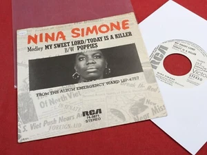 Nina Simone MY SWEET LORD / TODAY IS A 7" Single RCA 74-0871 Germany Promo - Bild 1 von 2